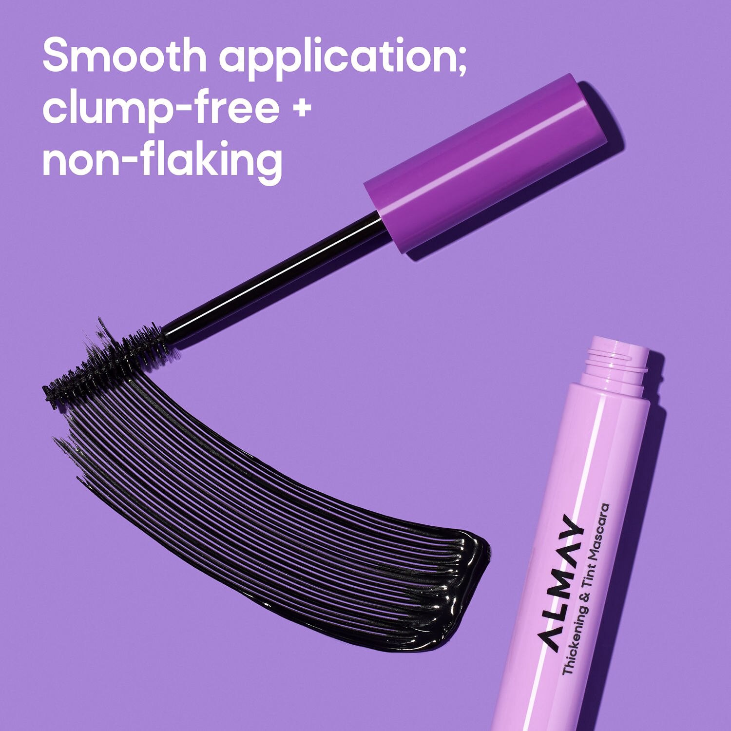slide 2 of 7, Almay 401 Blackest Black Thickening & Tint Mascara 0.28 fl oz, 0.28 oz