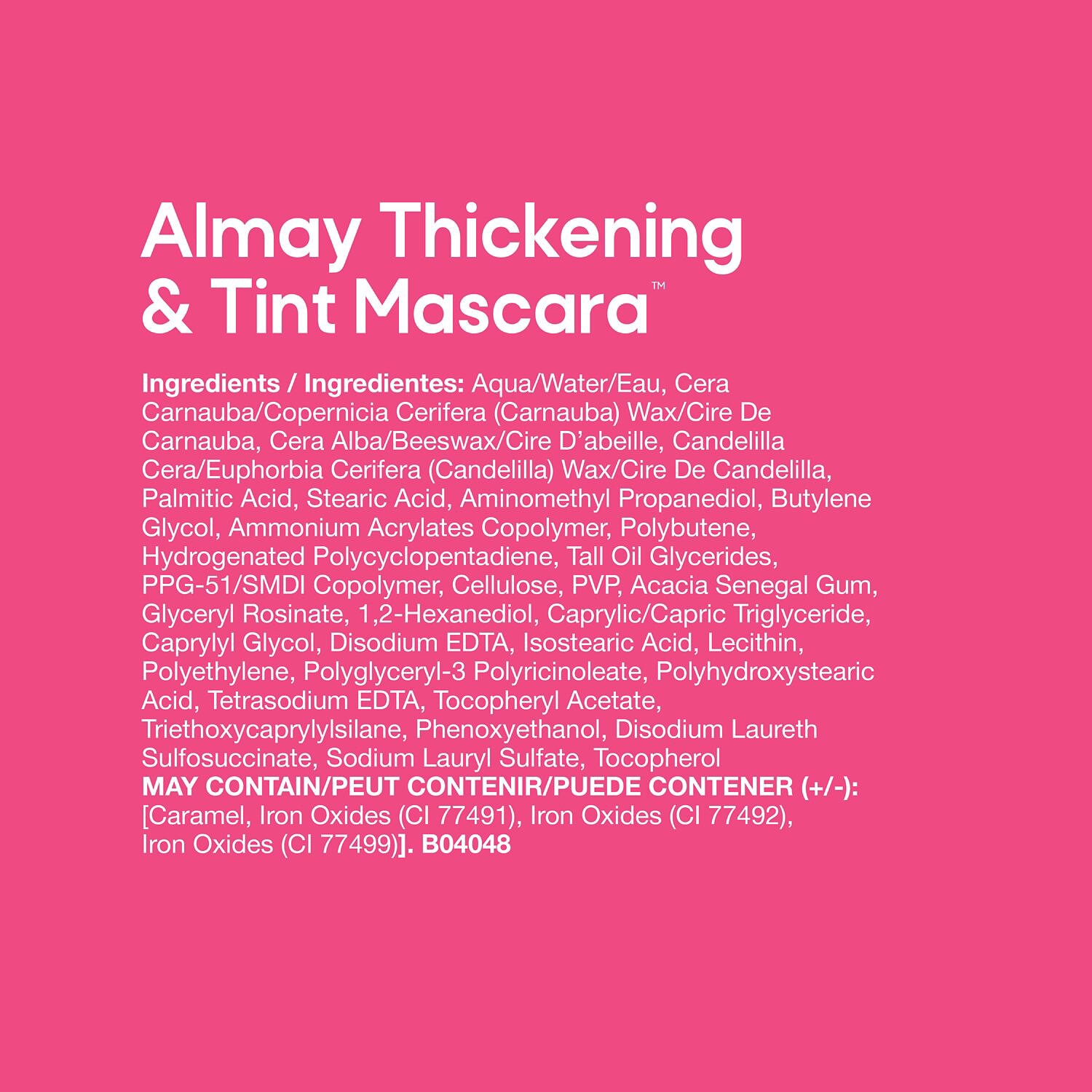 slide 7 of 7, Almay 401 Blackest Black Thickening & Tint Mascara 0.28 fl oz, 0.28 oz