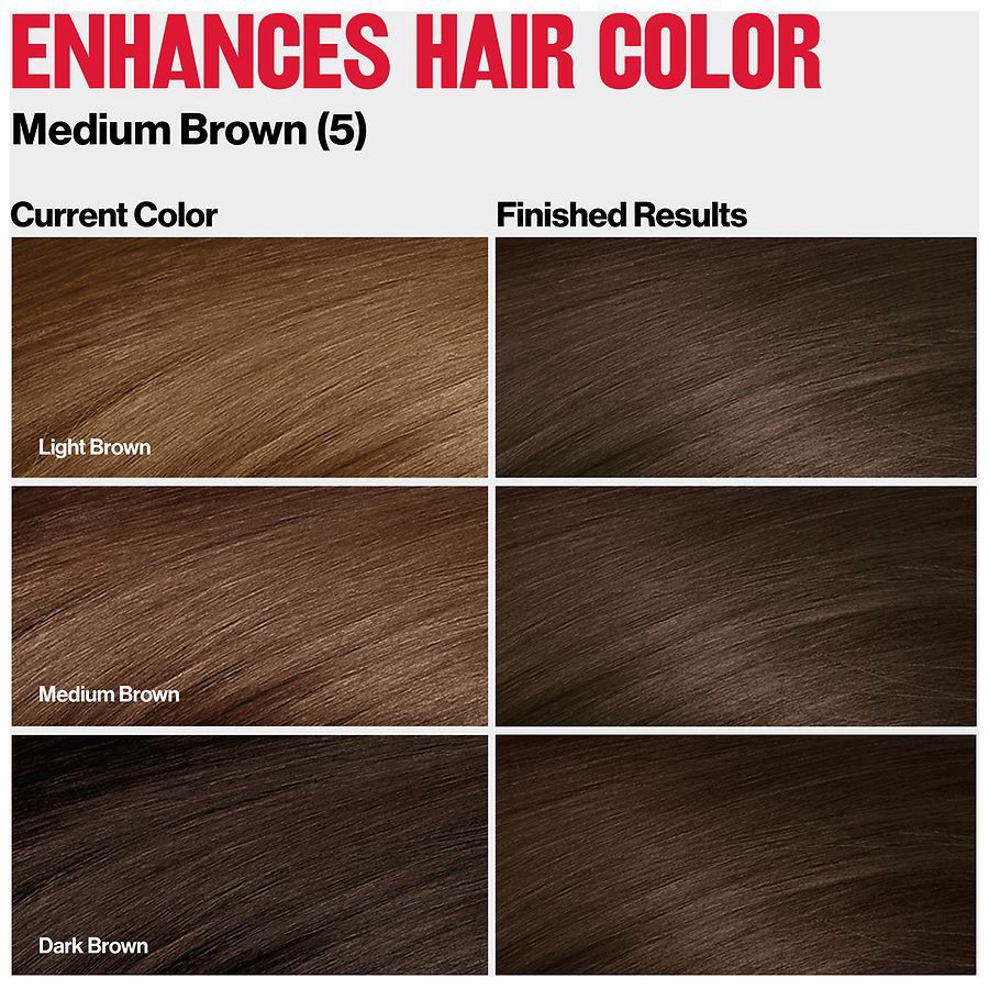 slide 5 of 5, Revlon ColorSilk Medium Brown 5 Demi-Permanent Hair Color 1 ea, 1 ct