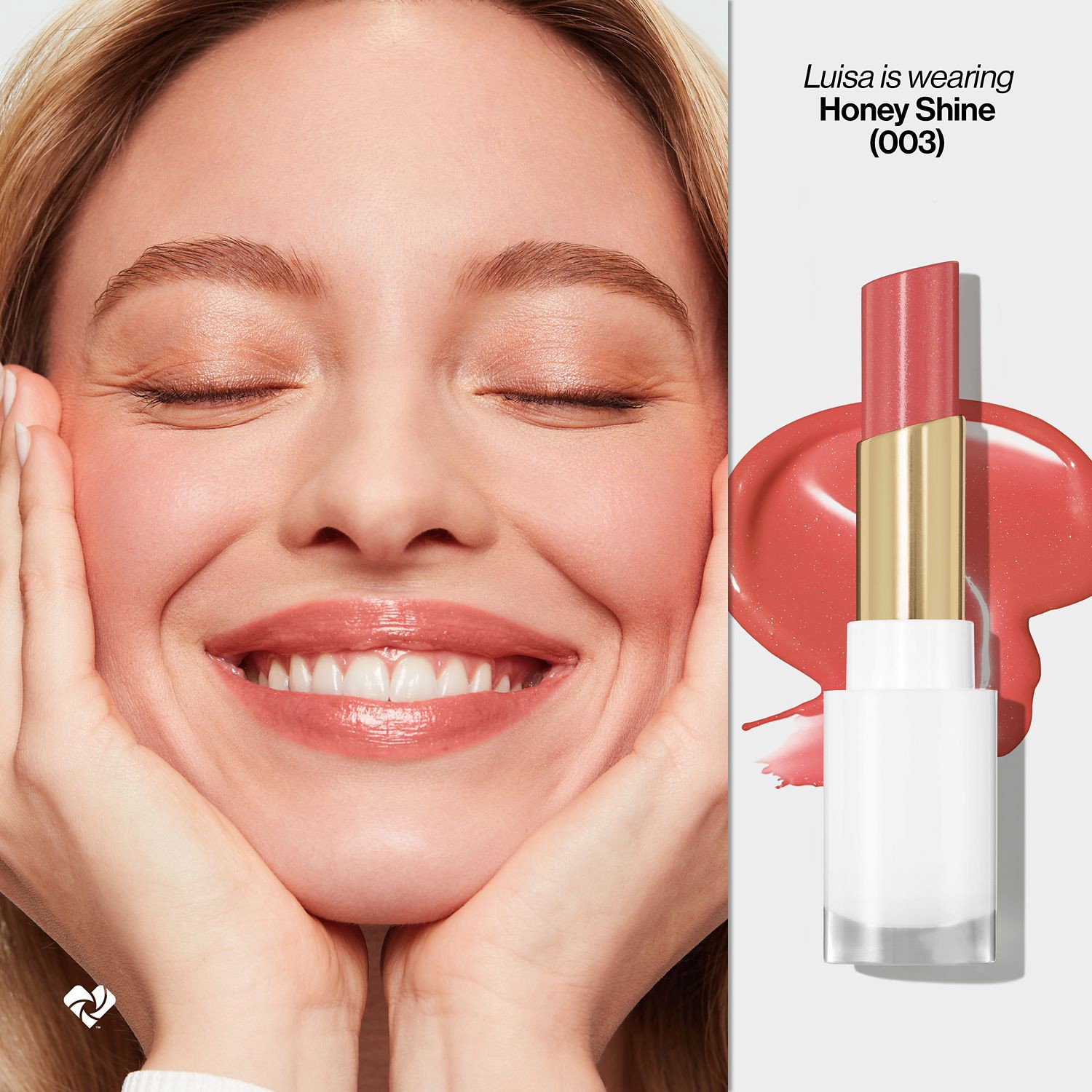 slide 7 of 10, Revlon Super Lustrous Glass Shine Balm, Honey Shine, 0.14 oz