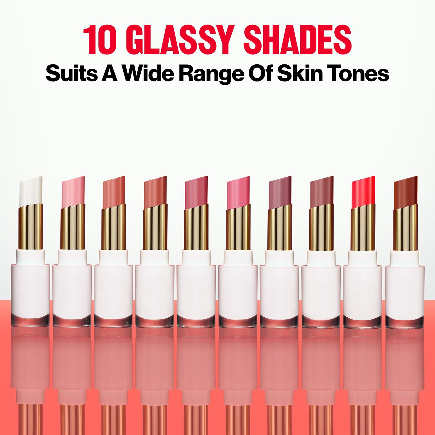 slide 9 of 10, Revlon Super Lustrous Glass Shine Balm, Cherry Luster, 0.14 oz
