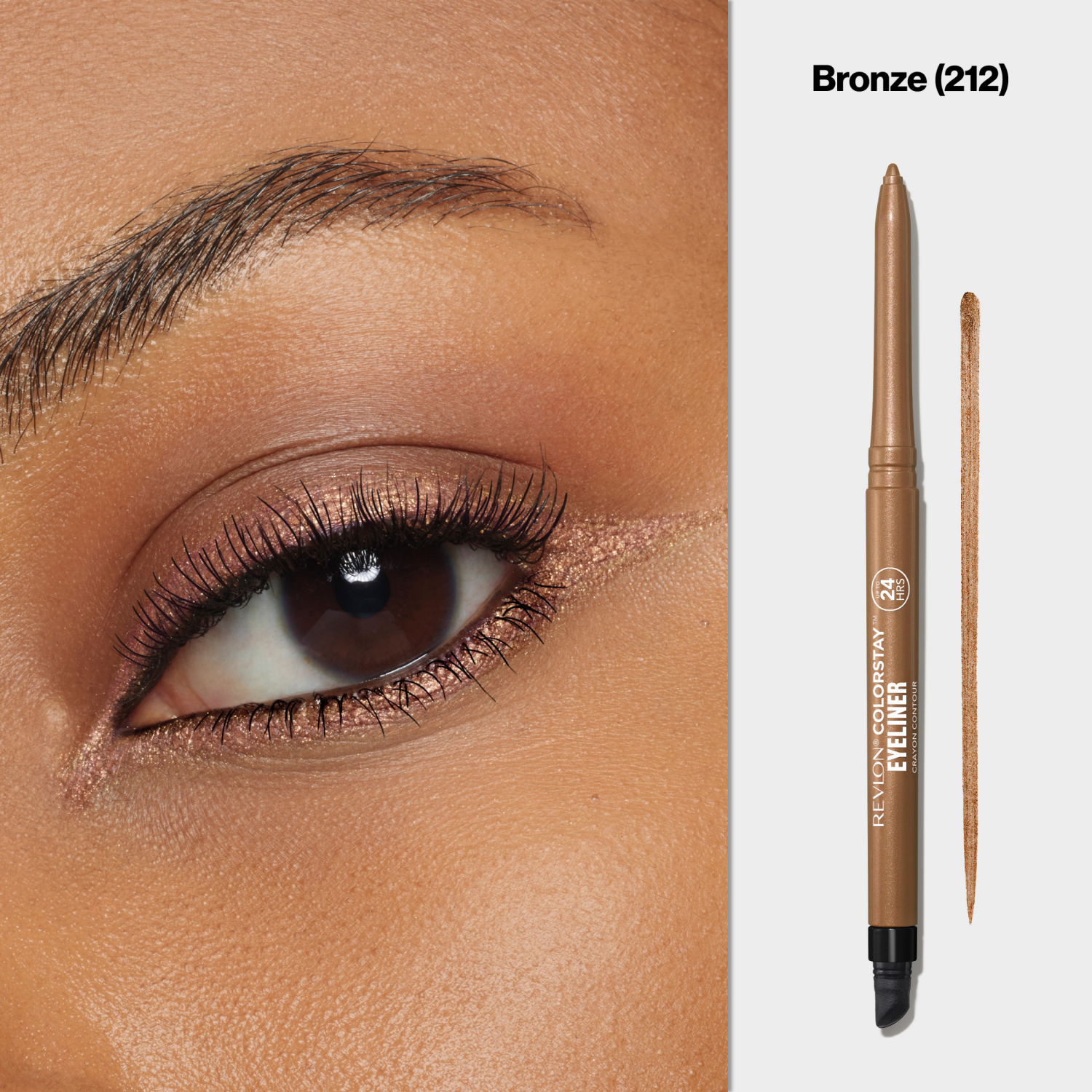 slide 7 of 8, REVLON Colorstay Eyeliner Bronze, 1 ct