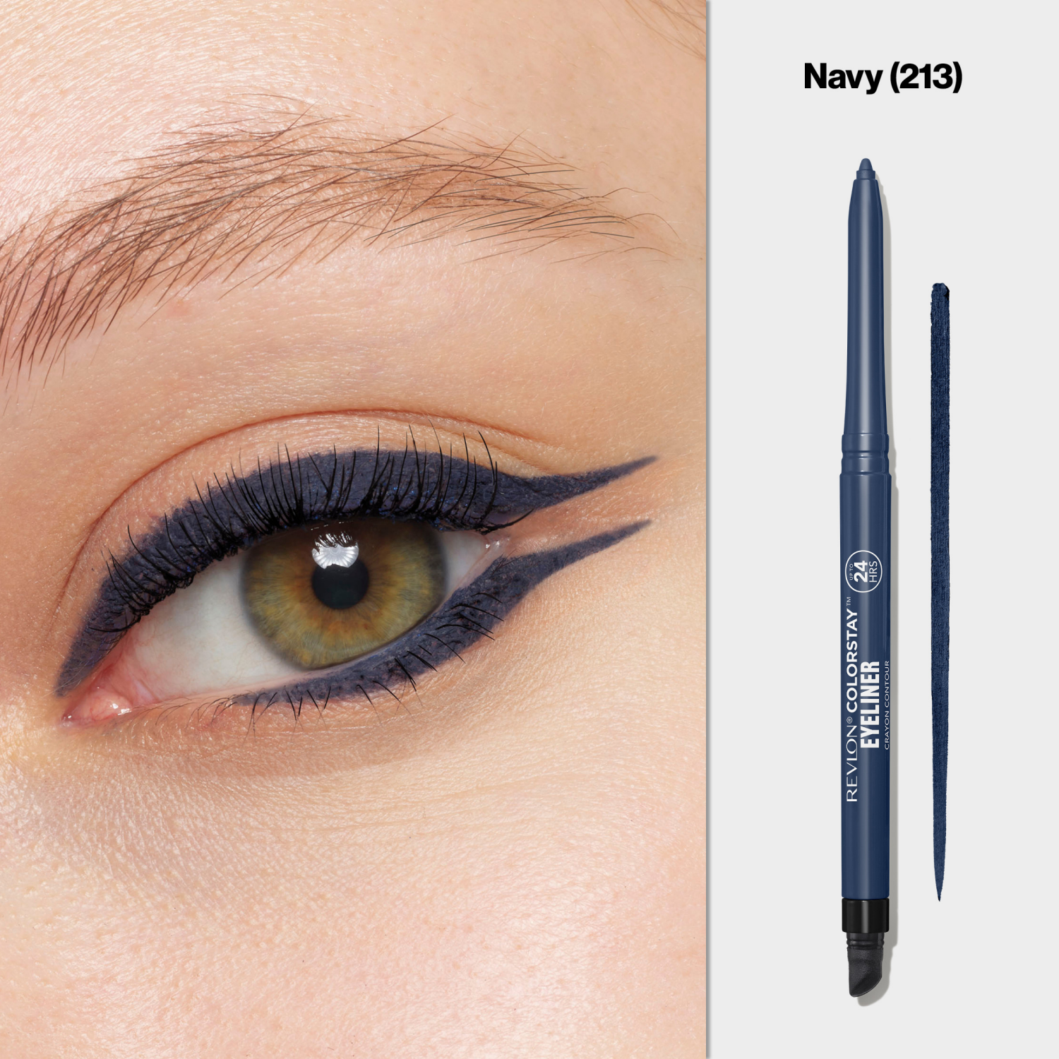 slide 7 of 8, REVLON Colorstay Eyeliner Navy, 1 ct