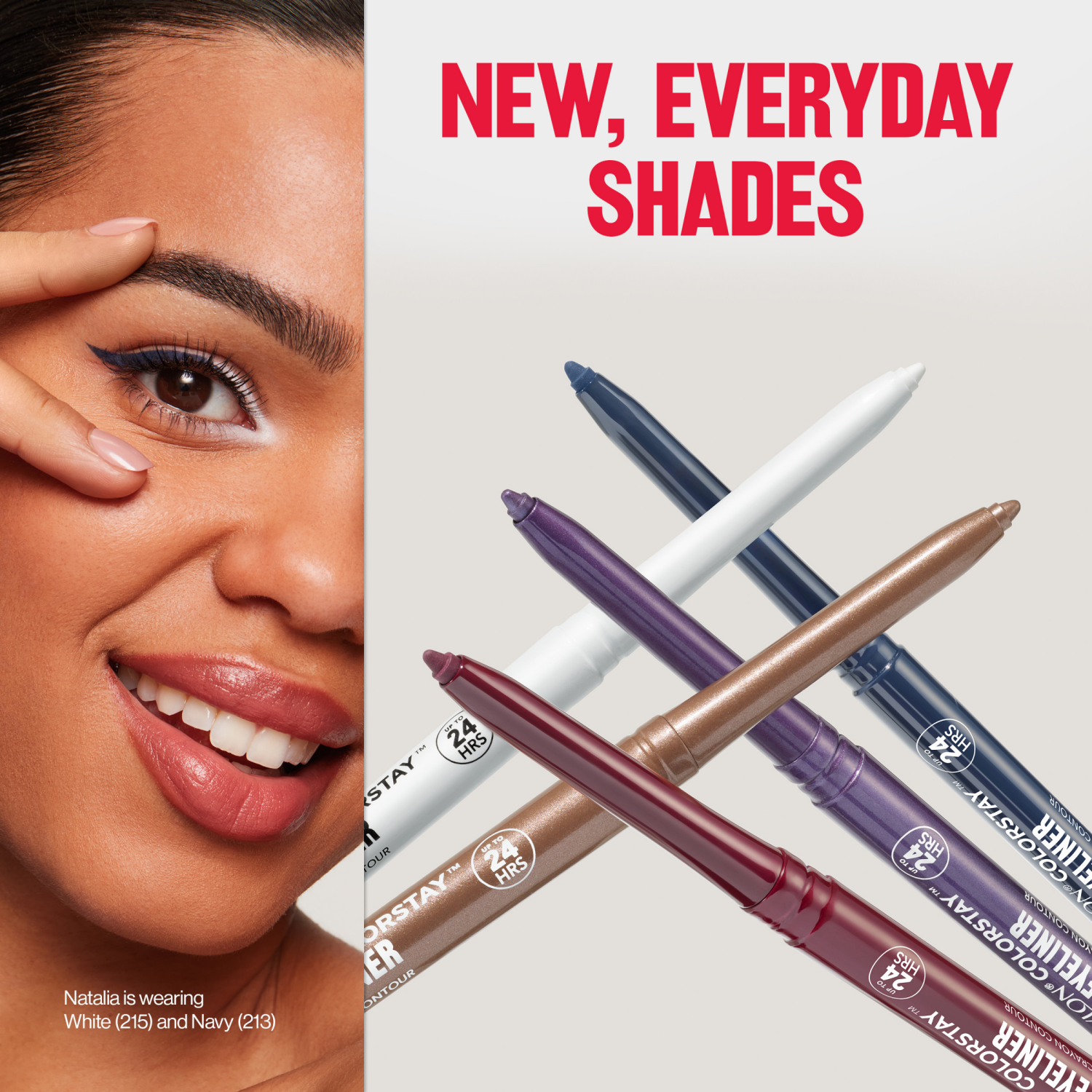 slide 8 of 8, REVLON Colorstay Eyeliner Navy, 1 ct