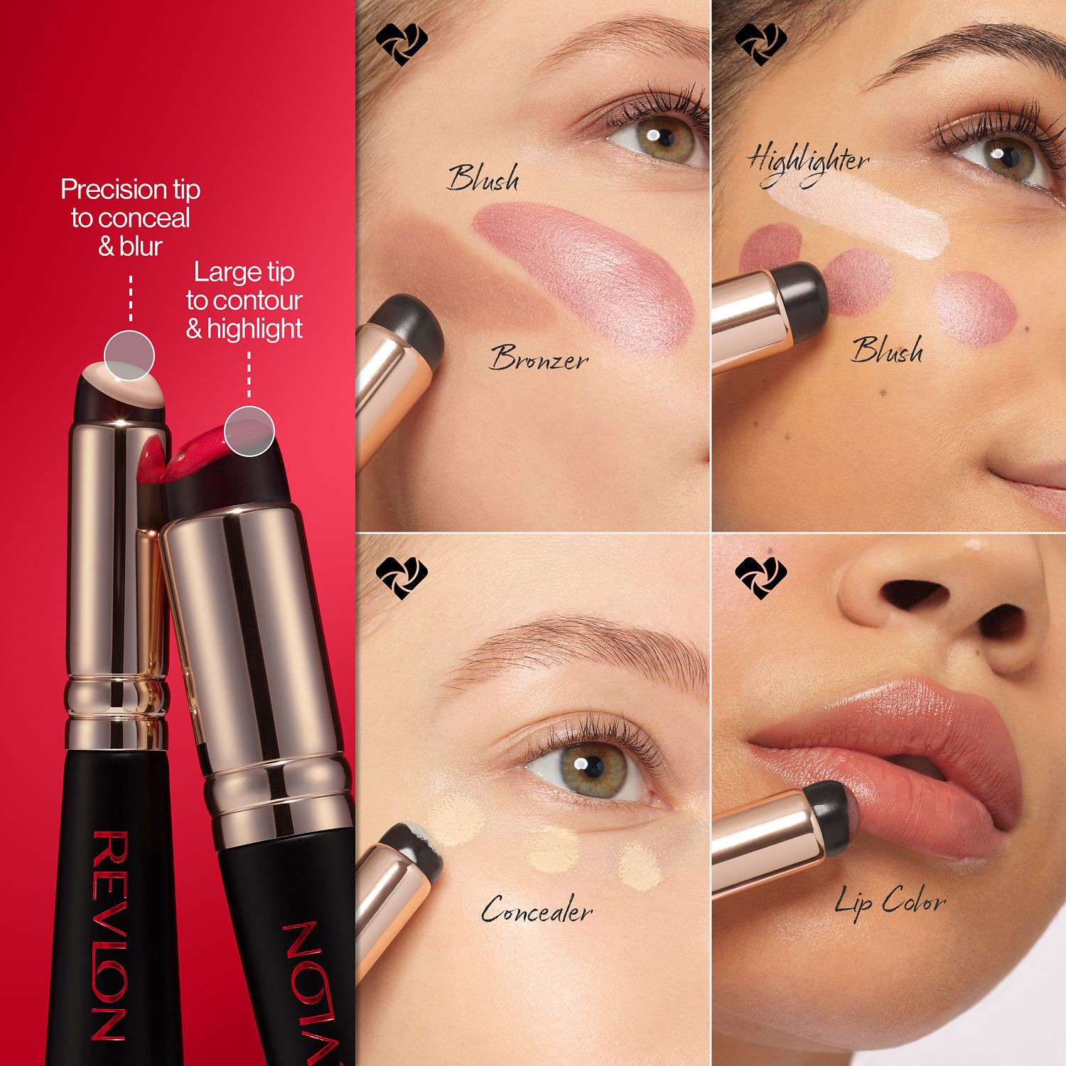 slide 7 of 10, Revlon Dual-Ended Jelly Makeup Blender, 1 ct