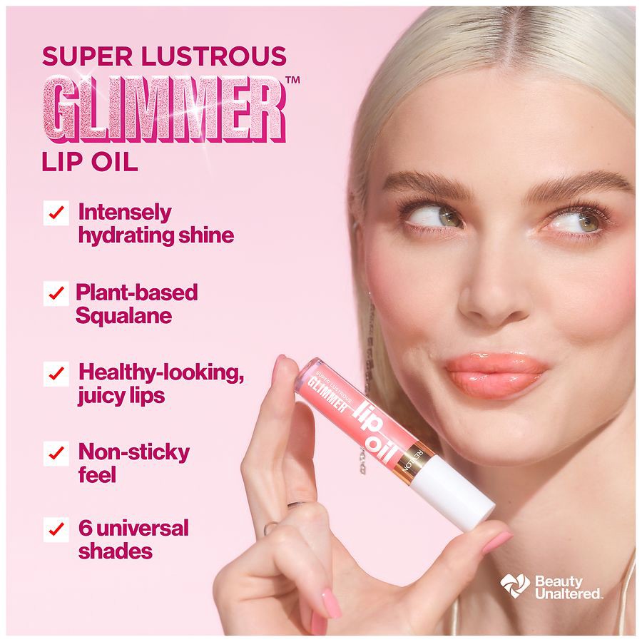 slide 2 of 5, Revlon Glimmer Lip Oil-Candy Hearts, 0.13 oz