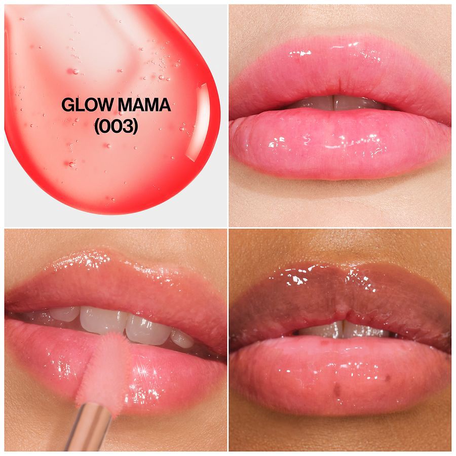 slide 5 of 5, Revlon Super Lustrous Glimmer 003 Glow Mama Lip Oil 0.13 fl oz, 0.13 oz