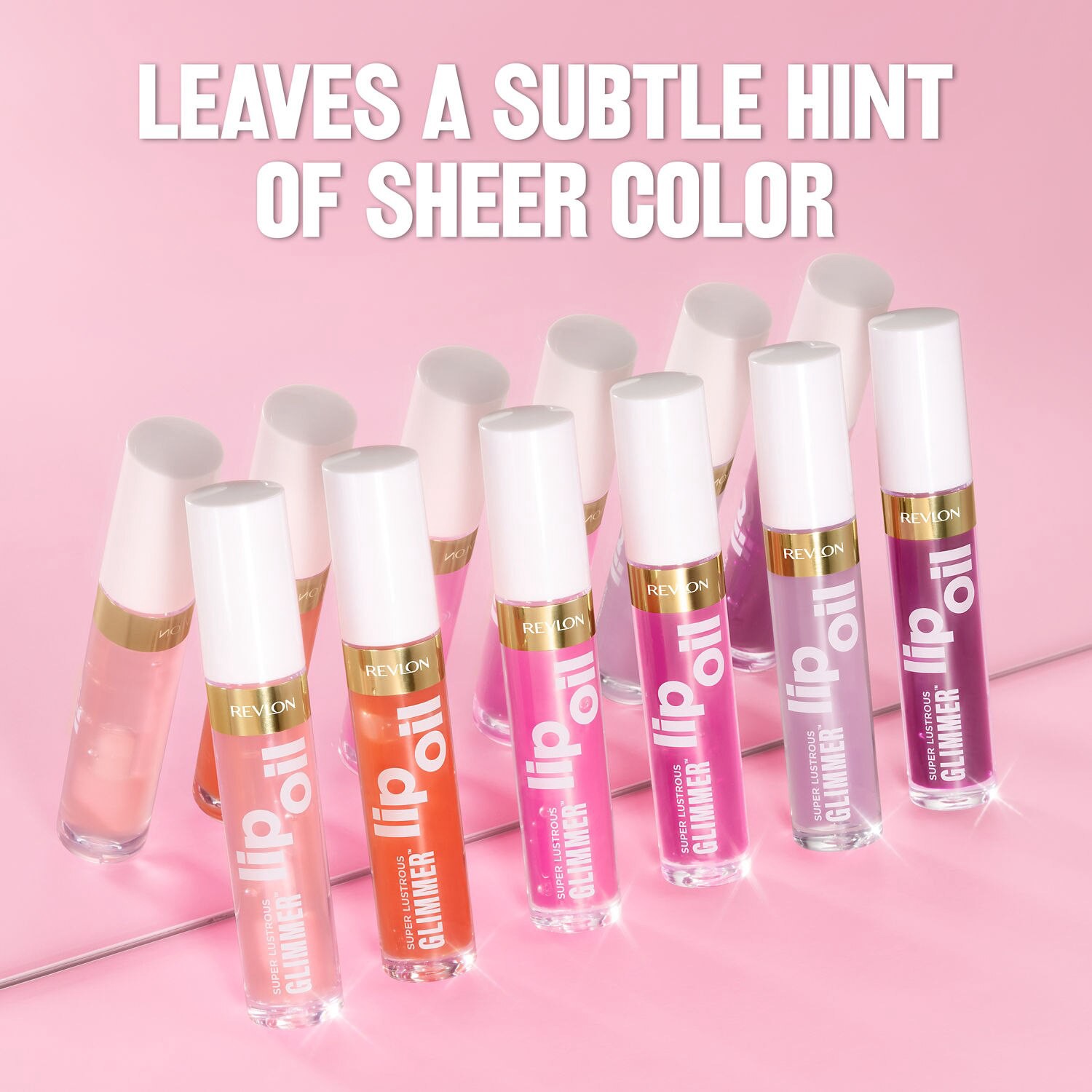 slide 9 of 15, Revlon Super Lustrous Glimmer 003 Glow Mama Lip Oil 0.13 fl oz, 0.13 oz