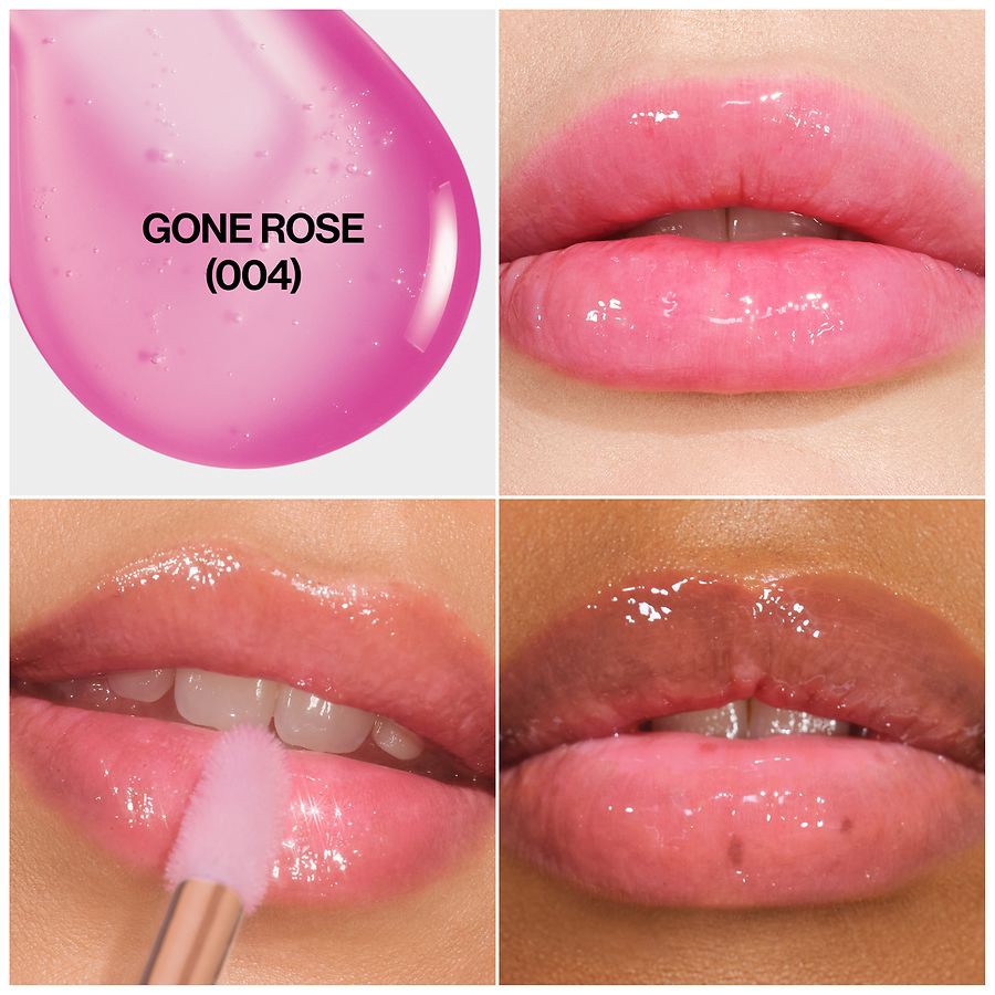 slide 5 of 5, Revlon Super Lustrous Glimmer 004 Gone Rose Lip Oil 0.13 fl oz, 0.13 oz