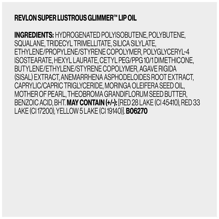 slide 4 of 5, Revlon Super Lustrous Glimmer 004 Gone Rose Lip Oil 0.13 fl oz, 0.13 oz