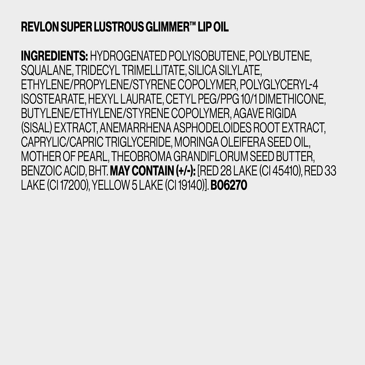 slide 10 of 12, Revlon Super Lustrous Glimmer 004 Gone Rose Lip Oil 0.13 fl oz, 0.13 oz