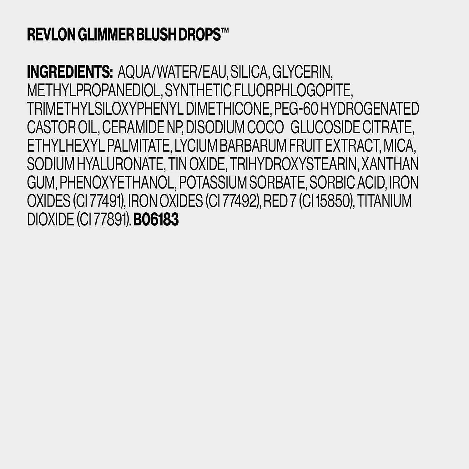 slide 13 of 14, Revlon Glimmer 101 Coralicious Blush Drops 0.32 fl oz, 0.32 oz