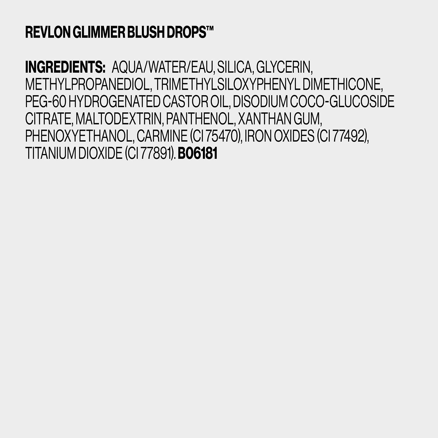 slide 6 of 12, Revlon Glimmer Blush Drops-Pink It Over, 0.32 oz