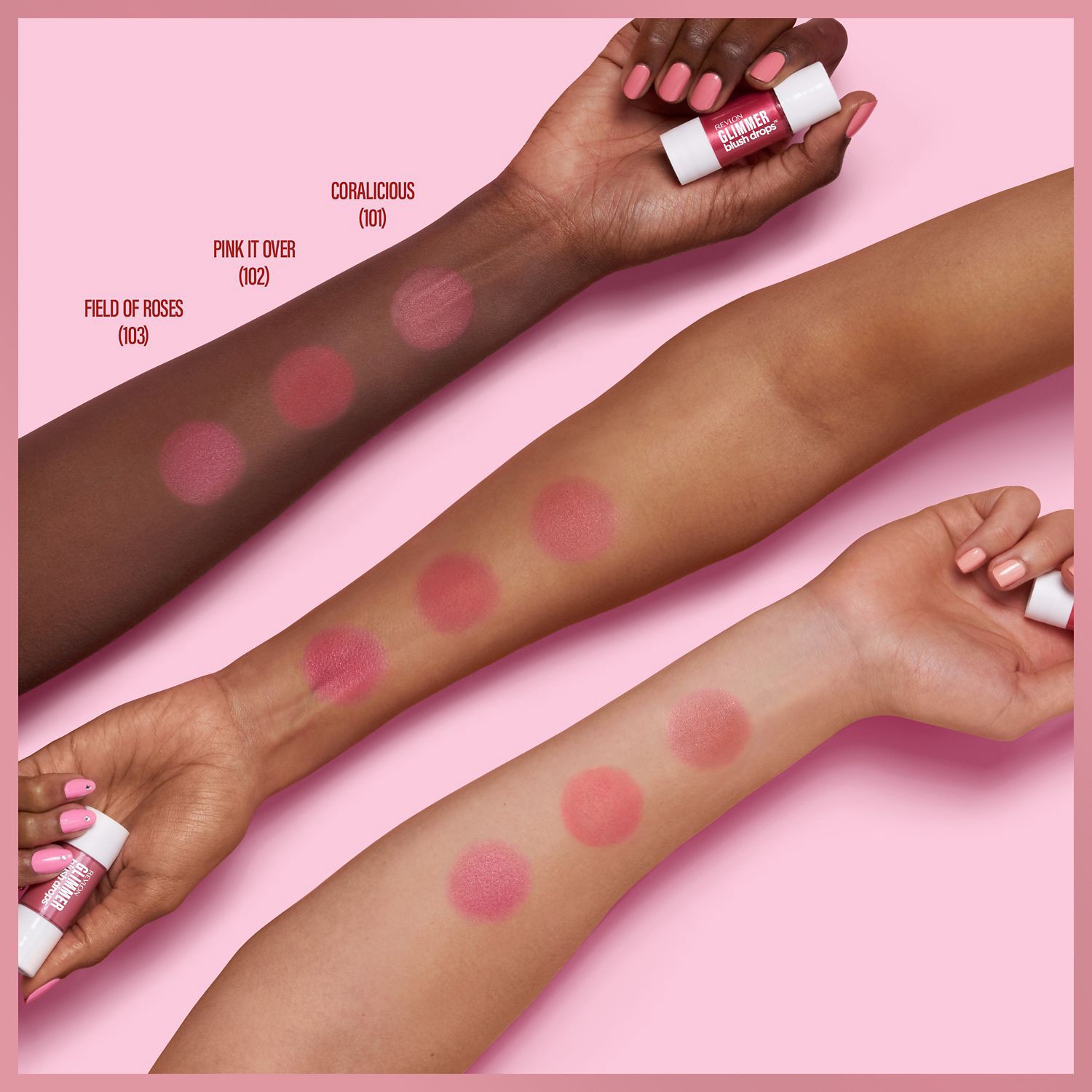 slide 12 of 12, Revlon Glimmer Blush Drops-Pink It Over, 0.32 oz