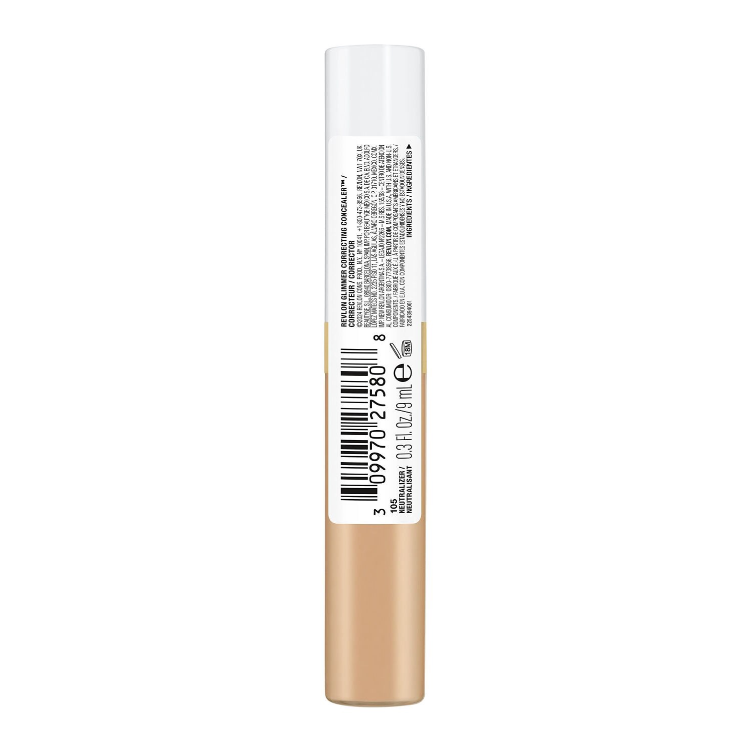 slide 2 of 5, Revlon Glimmer Correcting Concealer-Yellow Corrctr, 0.3 oz