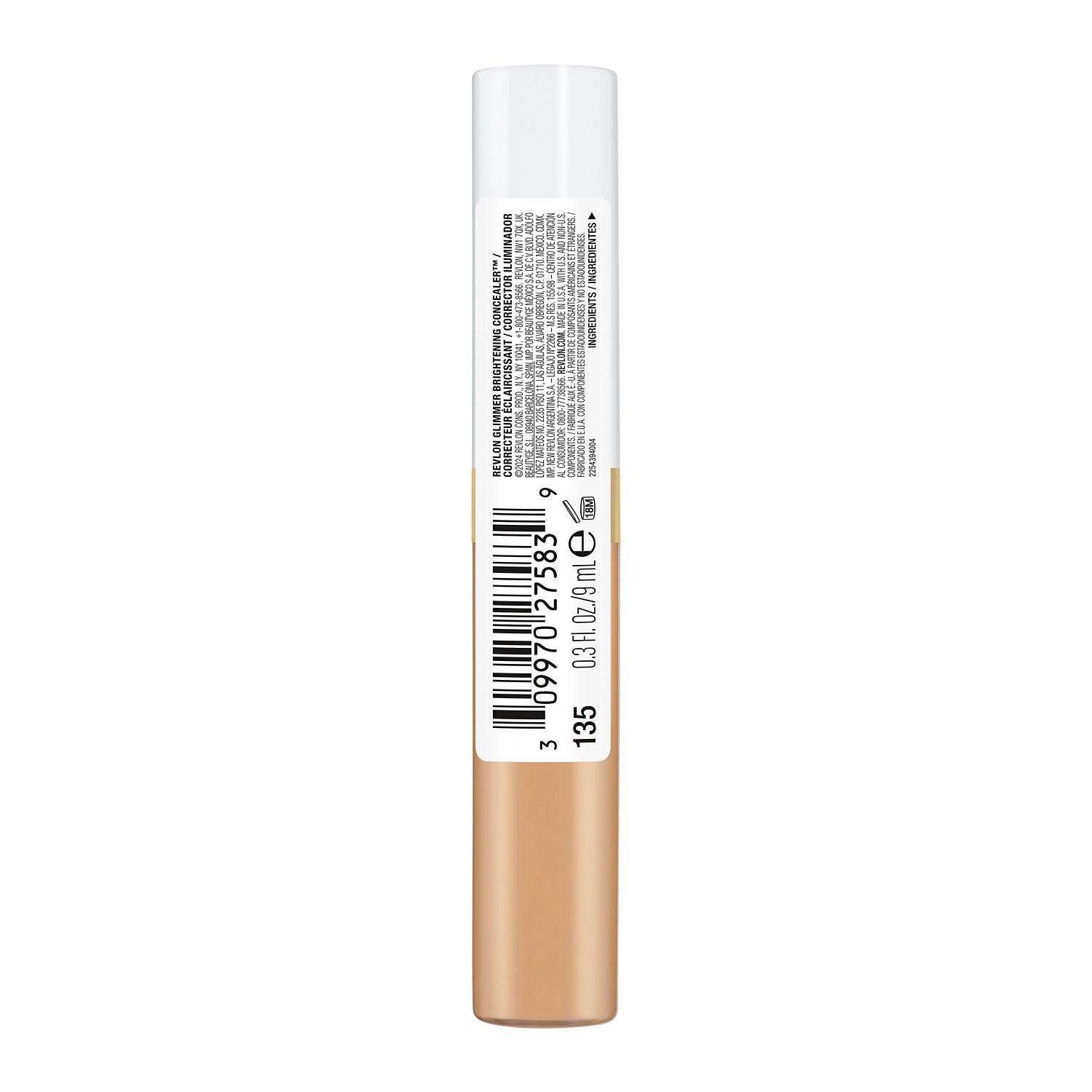slide 6 of 6, Revlon Glimmer Brightening Concealer-Light, 0.3 oz