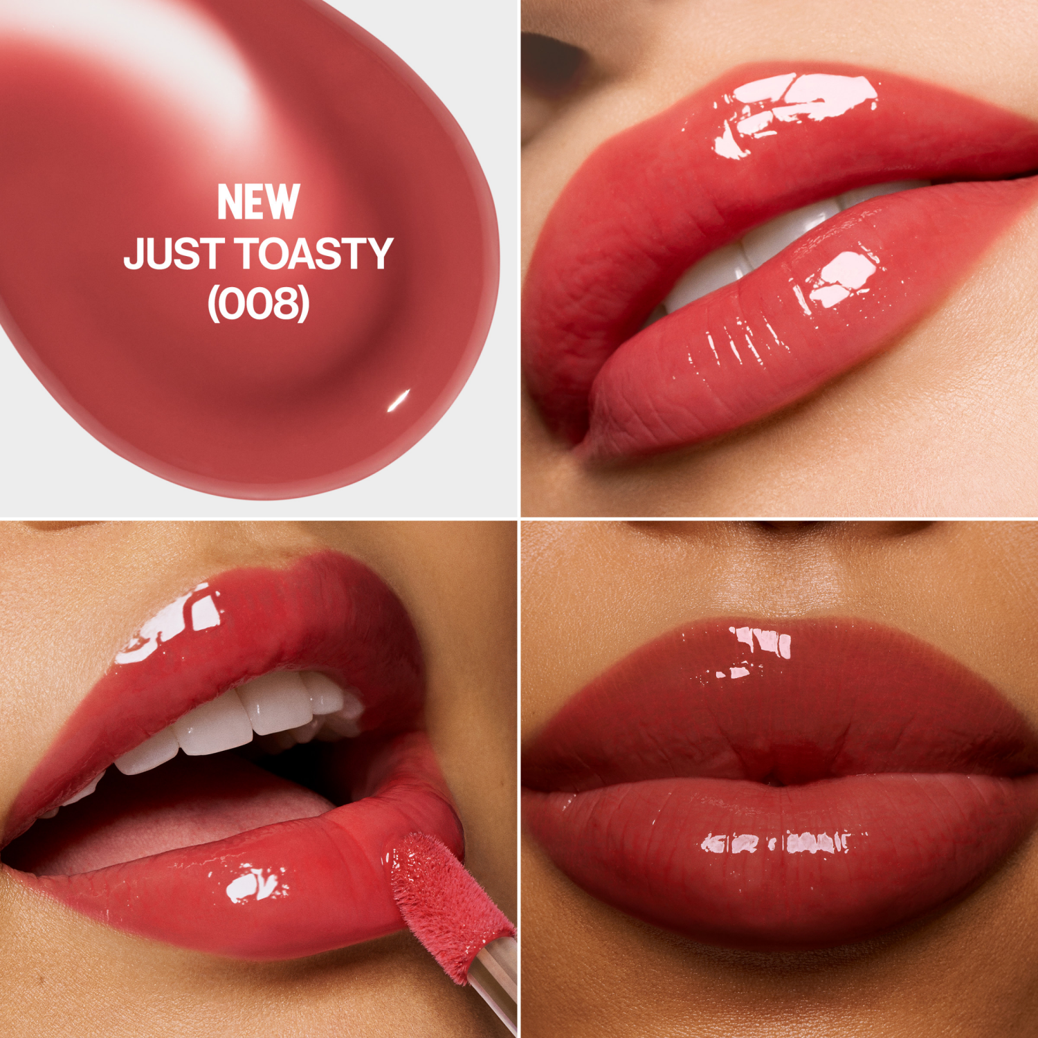 slide 6 of 8, REVLON Glimmer Lip Oil Just Toasty, 1 ct