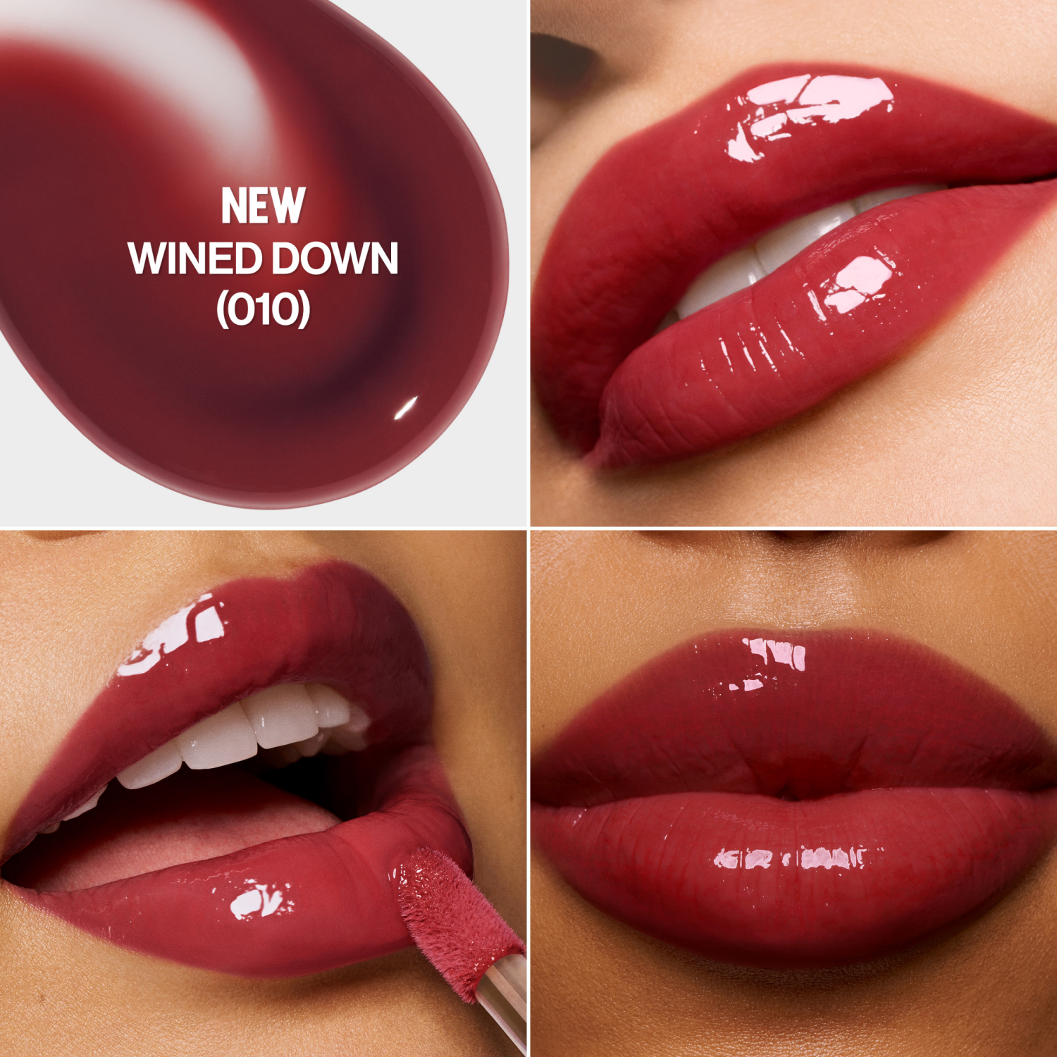 slide 5 of 7, REVLON Glimmer Lip Oil Wined Down, 1 ct