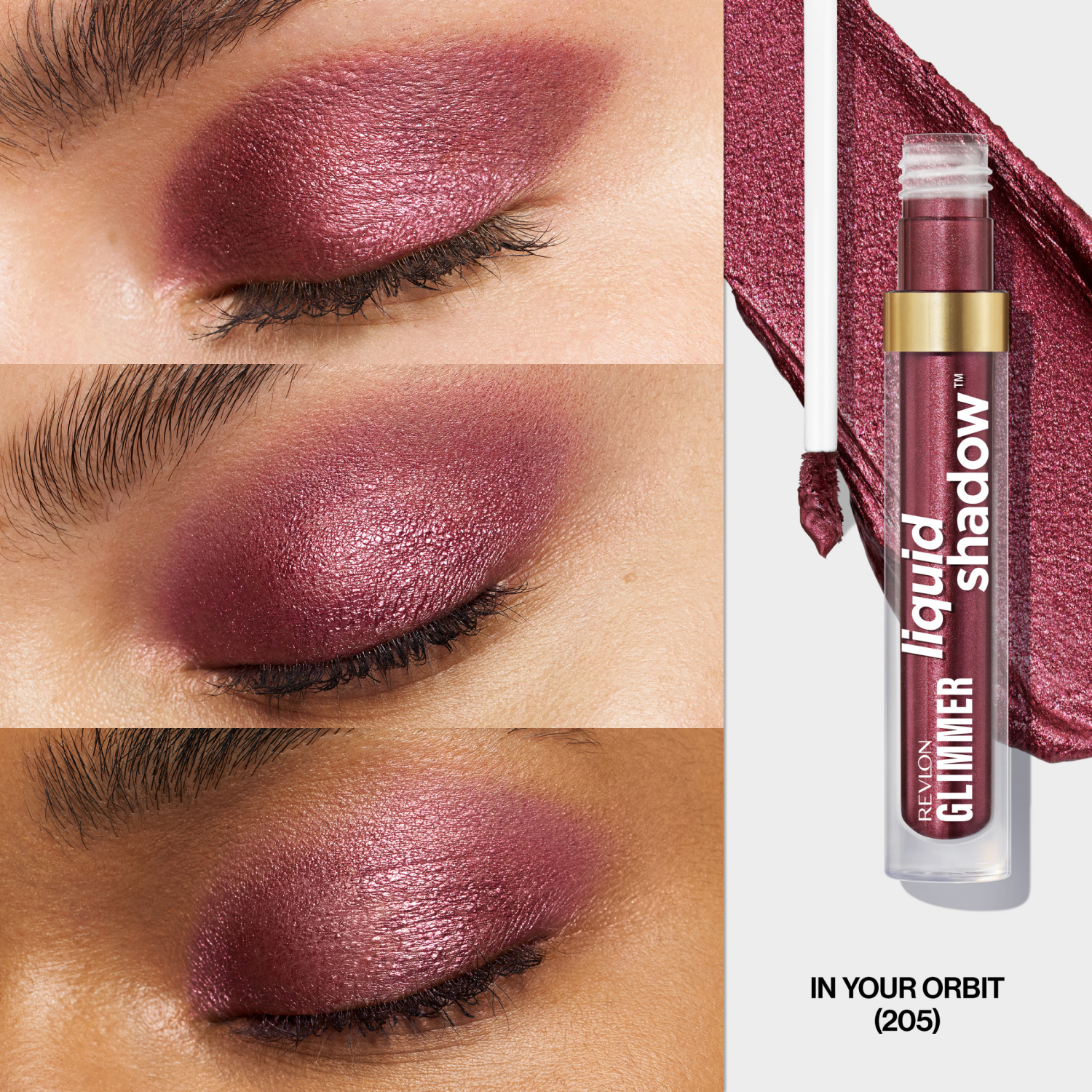 slide 6 of 8, Revlon Glimmer Liquid Shadow, In Your Orbit, 0.1 Fl Oz, 0.1 fl oz