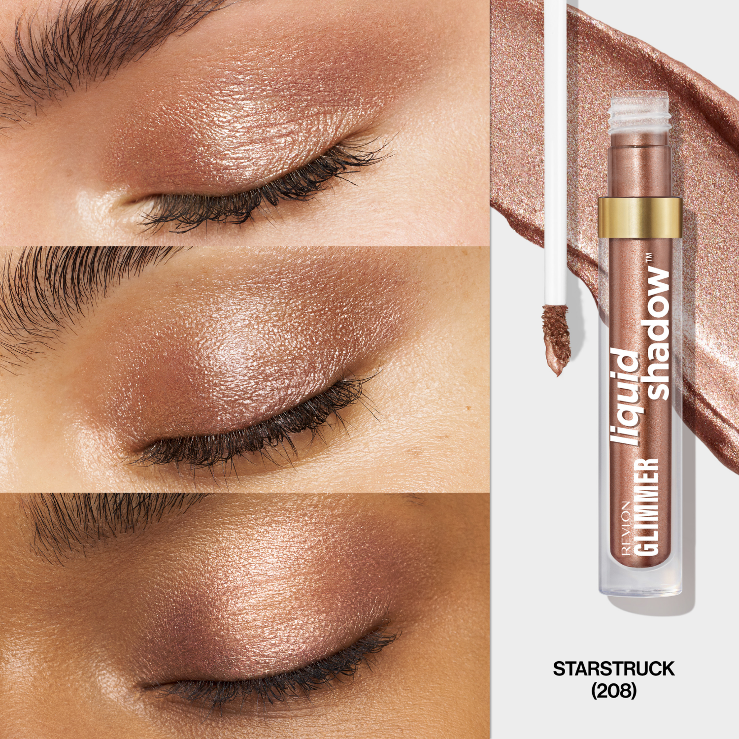 slide 6 of 8, REVLON Glimmer Liquid Shadow Starstruck, 1 ct