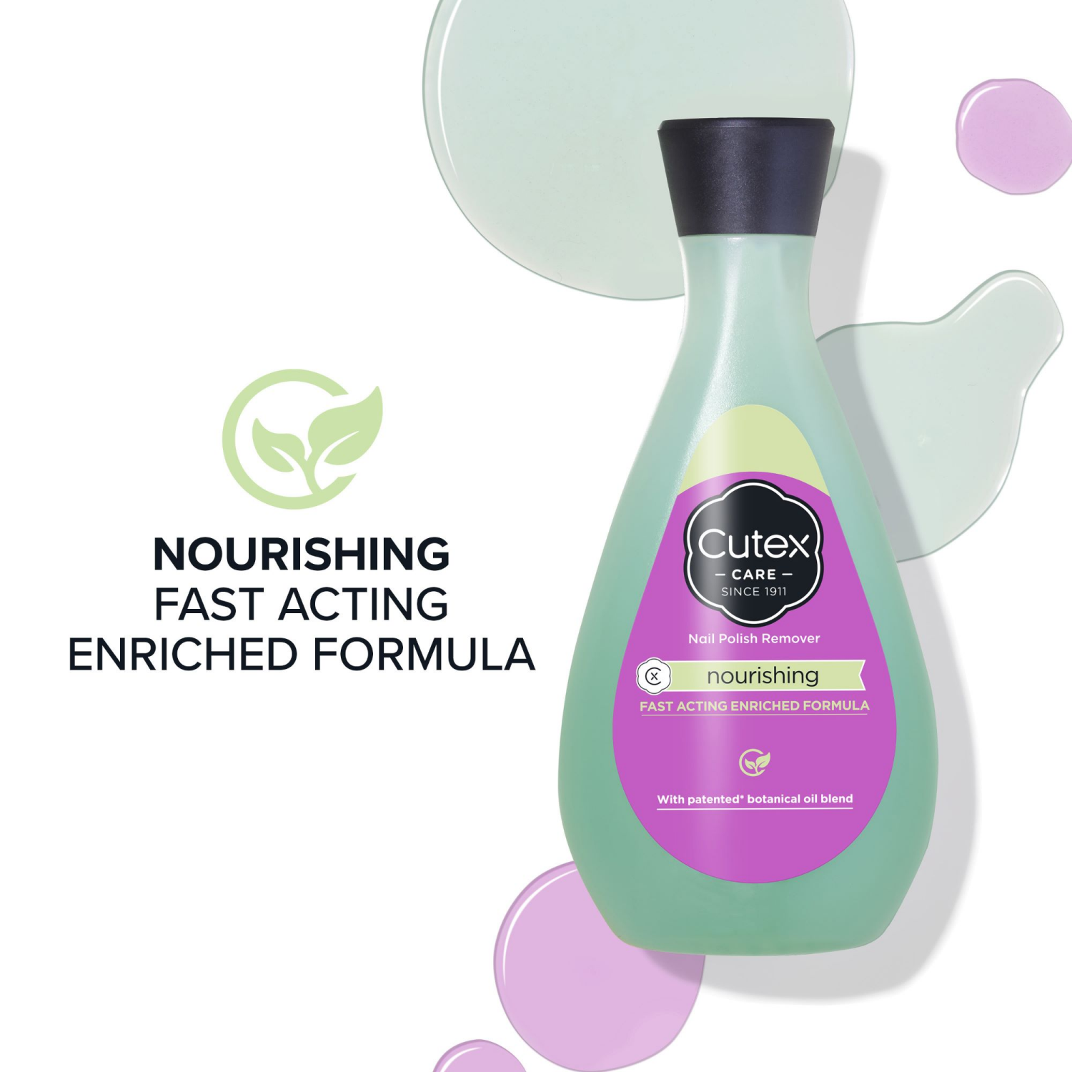 slide 5 of 5, Cutex Nourishing Nail Polish Remover, 6.7 fl oz