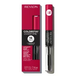 Revlon Overtime Lipcolor - 480 Unending Red - 0.07 fl oz
