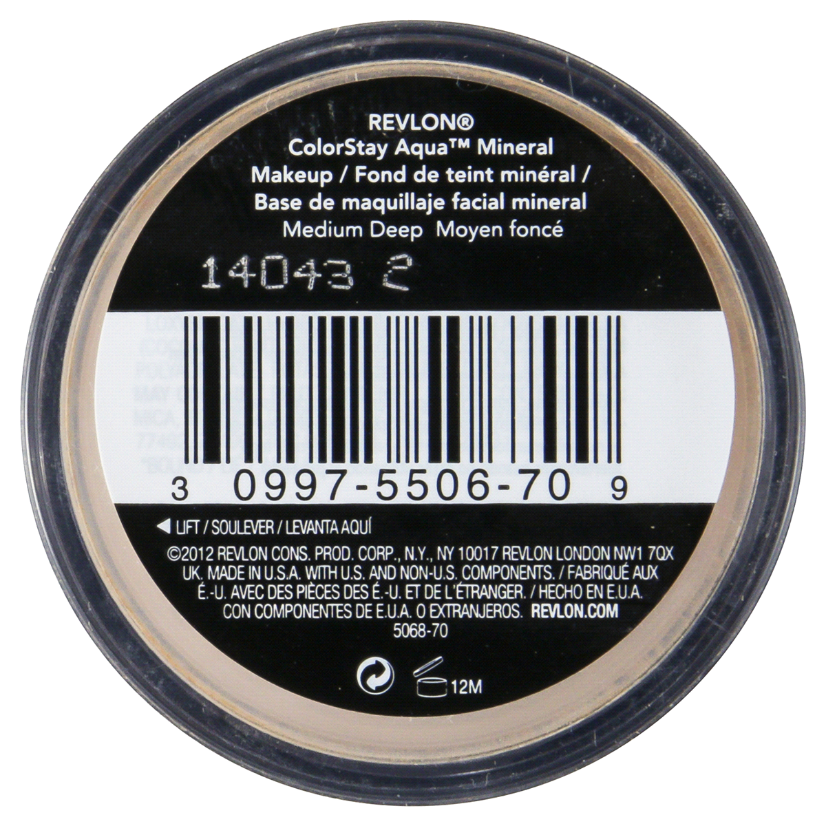 slide 3 of 3, RevlonColorStay Aqua Mineral Makeup, Medium/Deep, 1 ct