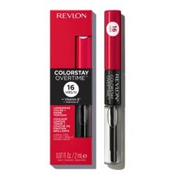 Revlon ColorStay Overtime Forever Scarlet 16 Hrs Liquid Lip Color 0.07 fl oz