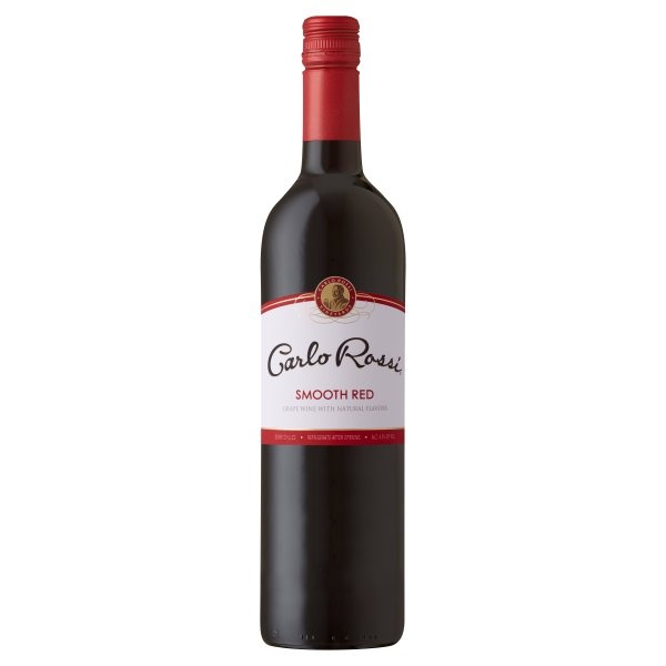 slide 1 of 6, Carlo Rossi Smooth Red, 750 ml