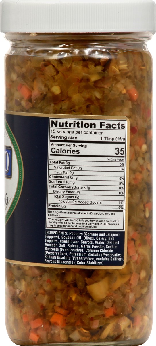 slide 3 of 7, Racconto Spicy Pizza Topping, 8 oz