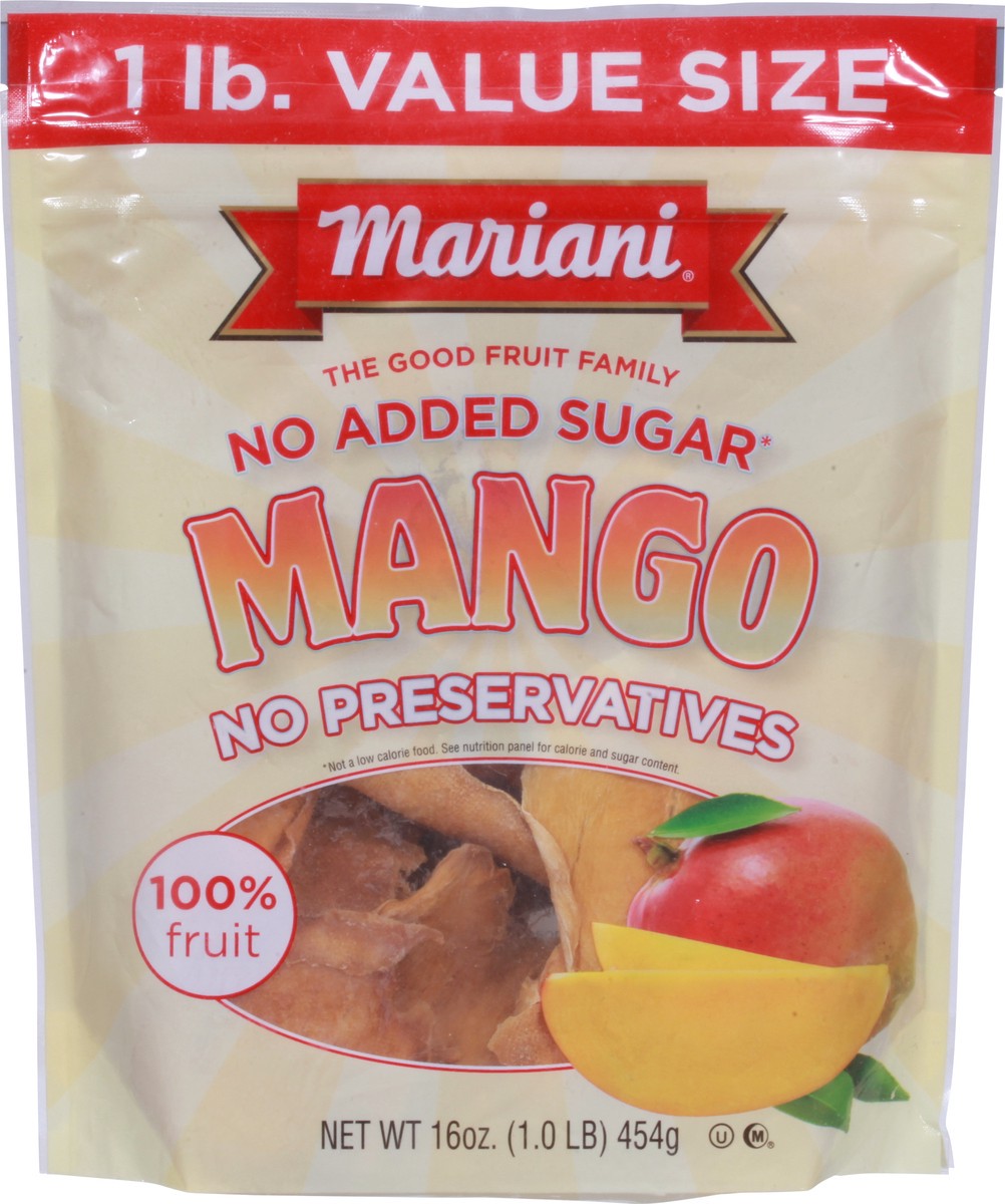 slide 8 of 9, Mariani No Added Sugar Mango 16 oz, 16 oz