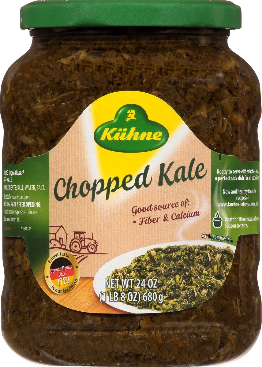 slide 7 of 13, Kuhne Chopped Kale 24 oz, 24 oz