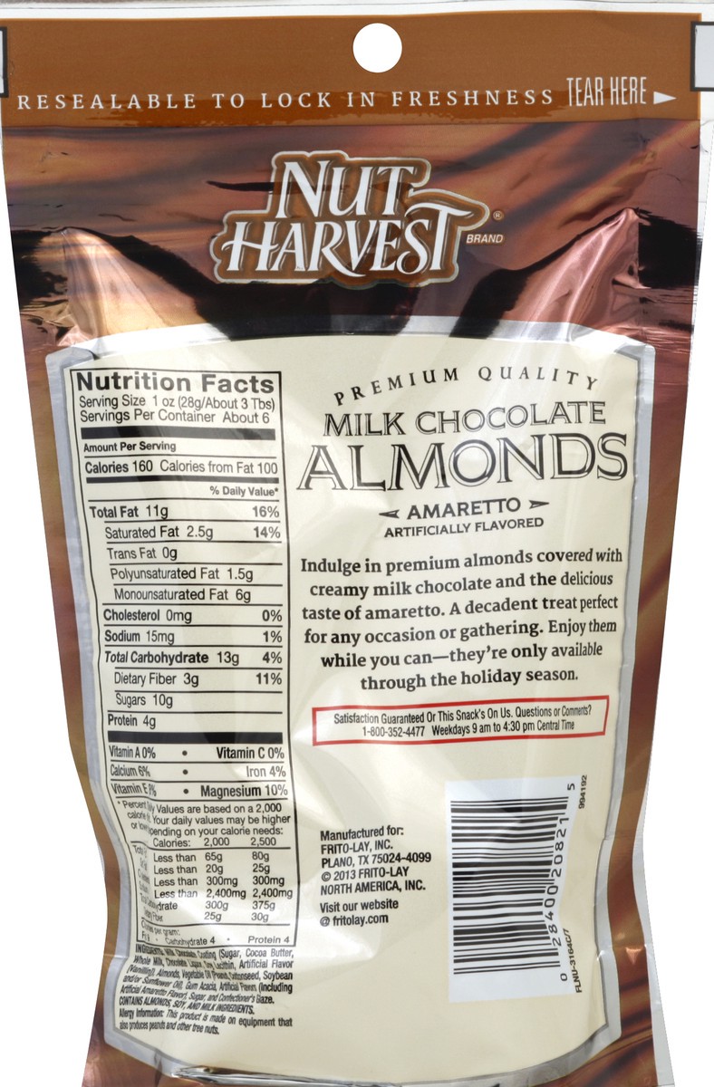 slide 2 of 3, Nut Harvest Almonds 5.5 oz, 5.5 oz