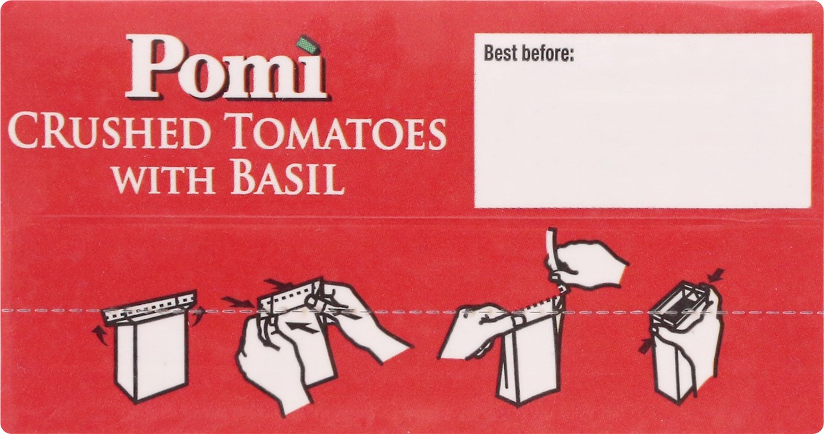 slide 9 of 9, Pomi Crushed Tomatoes with Basil 13.8 oz, 13.8 oz