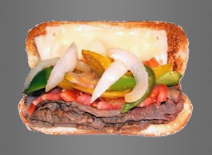 slide 1 of 1, Blackwing Organic Beef Philly Steak, 8 oz