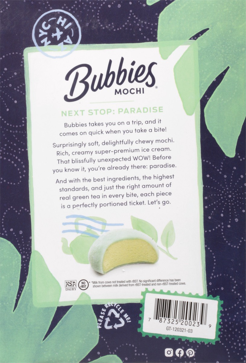 slide 5 of 9, Bubbies Green Tea Mochi, 7.5 oz