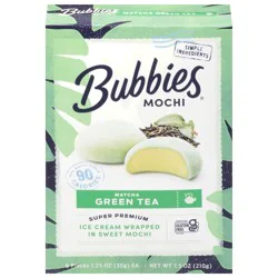 Bubbies Green Tea Mochi