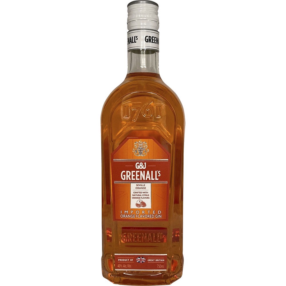 slide 1 of 1, G&j Greenall's Seville Orange Gin, 750 ml