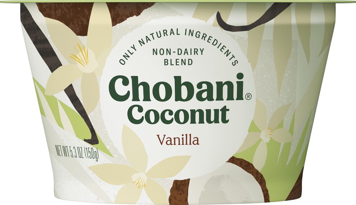 slide 1 of 8, Chobani Non-Dairy Vanilla Yogurt, 5.3 oz