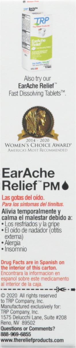 slide 9 of 9, TRP PM EarAche Relief 0.33 fl oz, 0.33 fl oz