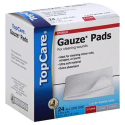 TopCare Top Care Wound Dressing 4X4 Inch