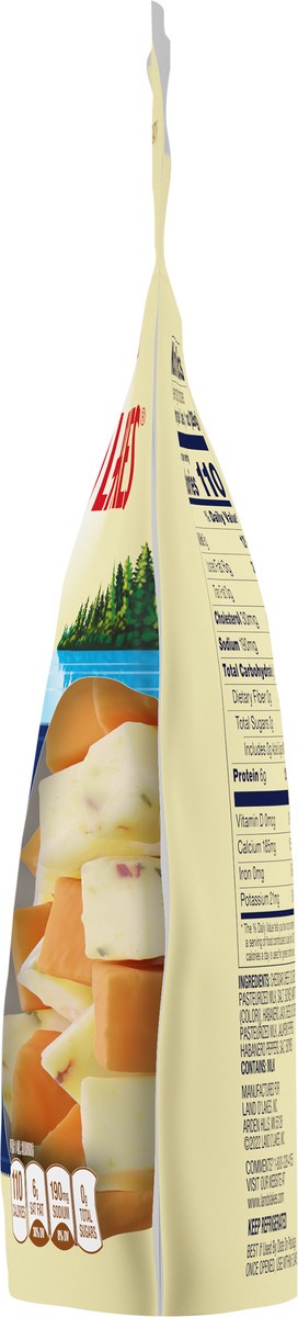 slide 13 of 14, Land O'Lakes Extra Sharp Cheddar & Habanero Jack Cheese Cubes, 8 oz