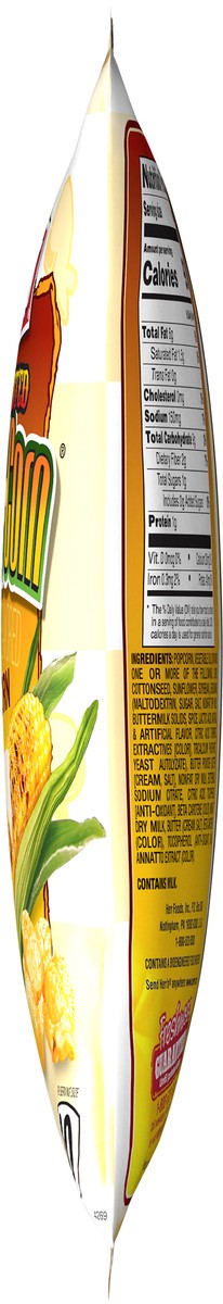 slide 6 of 7, Herr's Fire Roasted Sweet Corn Popcorn 0.625 oz, 0.62 oz