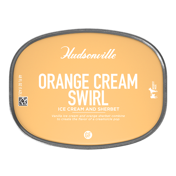 slide 12 of 21, Hudsonville Ice Cream Orange Cream Swirl, 48 oz