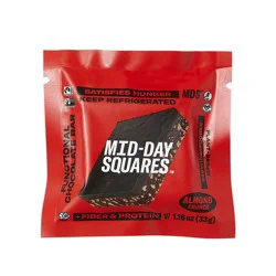 Mid-Day Squares Almond Crunch Chocolate + Functional Bar 1.16 oz