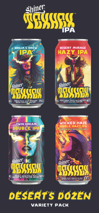 slide 3 of 7, Shiner IPA Desert's Dozen Variety Pack 12 - 12 fl oz Cans, 12 ct; 12 oz