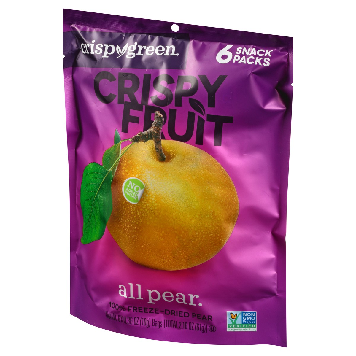 slide 11 of 12, Crispy Green Freeze-Dried Asian Pear, 6 ct; 0.36 oz