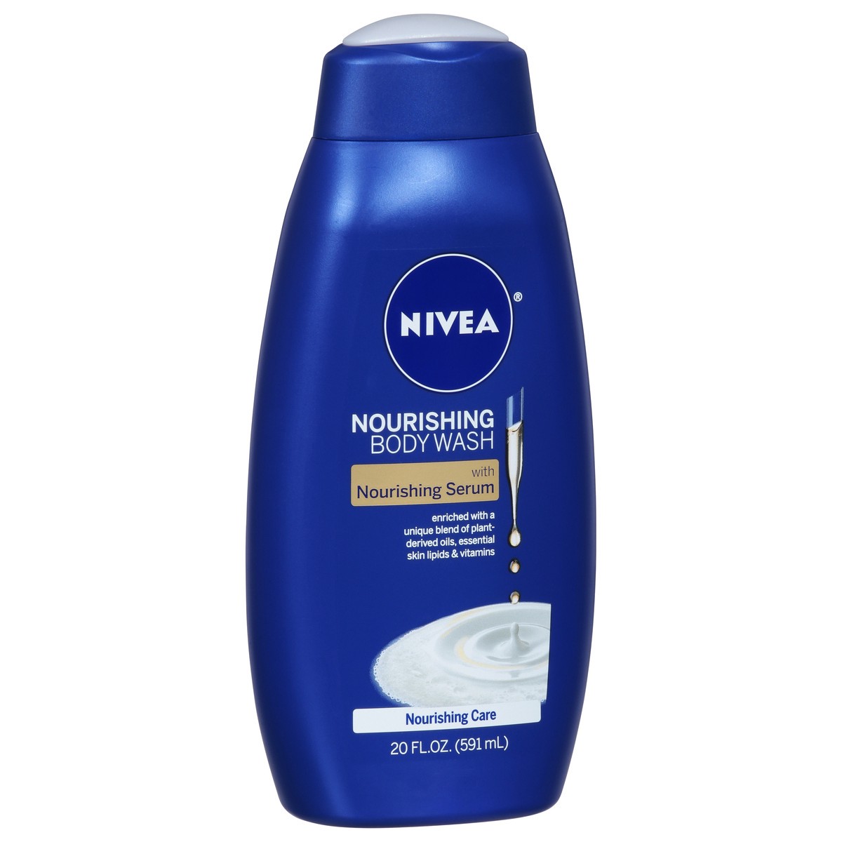 slide 6 of 9, Nivea Nourishing Care Body Wash 20 fl oz, 20 fl oz