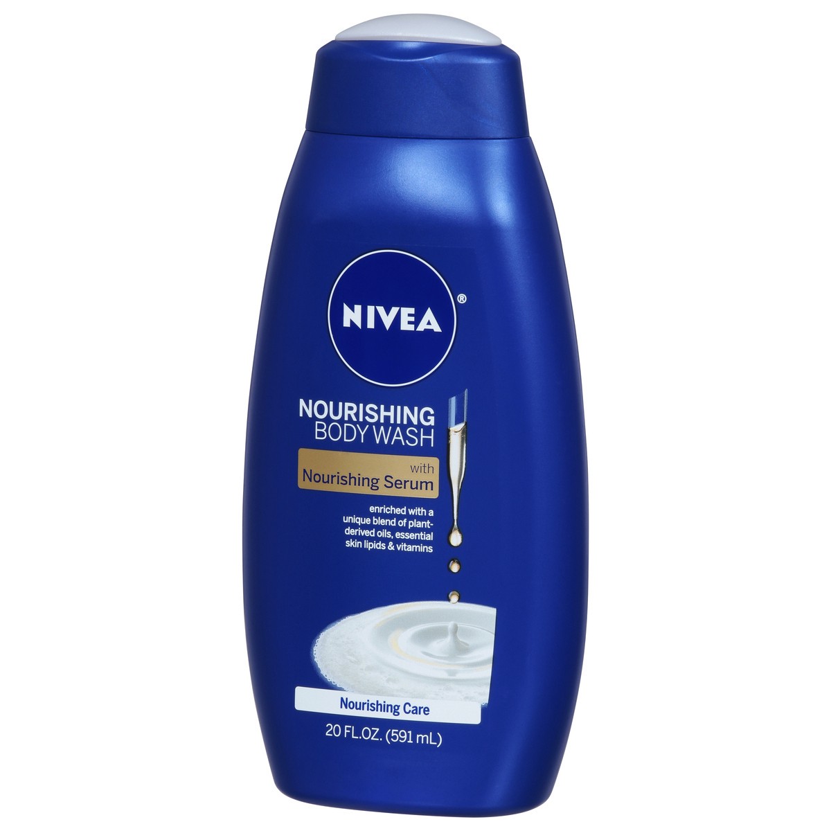 slide 7 of 9, Nivea Nourishing Care Body Wash 20 fl oz, 20 fl oz