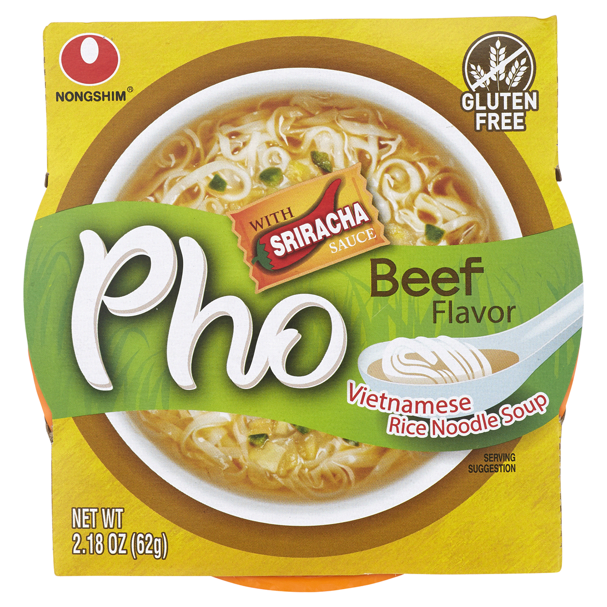 slide 1 of 1, Nongshim Vietnamese Rice Noodle Soup 2.18 oz, 2.18 oz